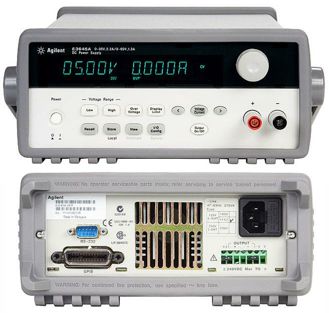Agilent E3640A Power Supply 1 Agilent E3640A Power Supply
