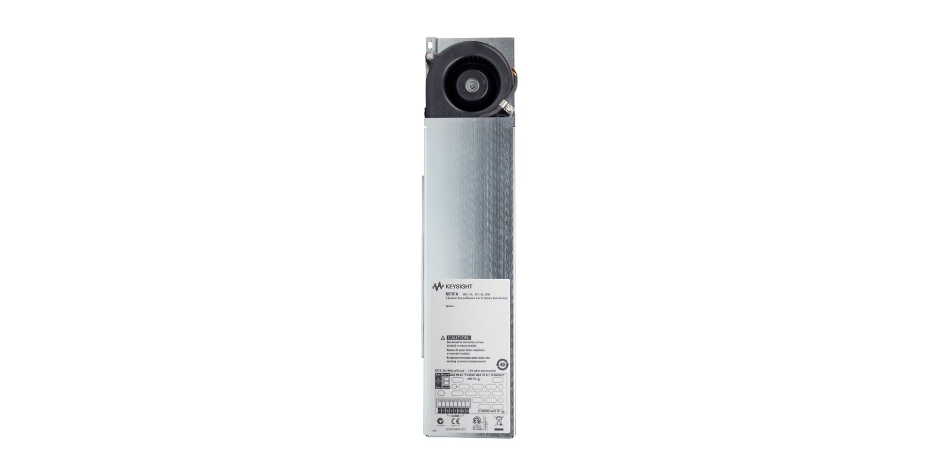 Agilent Technologies N6781A Source/Measure Unit for Battery Drain Analysis - 2-Quadrant - 20V / 1A or 6V / 3A / 20W 1 Agilent Technologies N6781A Source/Measure Unit for Battery Drain Analysis - 2-Quadrant - 20V / 1A or 6V / 3A / 20W