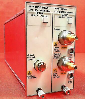 Ketsight 83485A Optical/Electrical Module 012 034 (Agilent) 1 KEYSIGHT 83485A OPTICAL/ELECTRICAL MODULE 012 034
